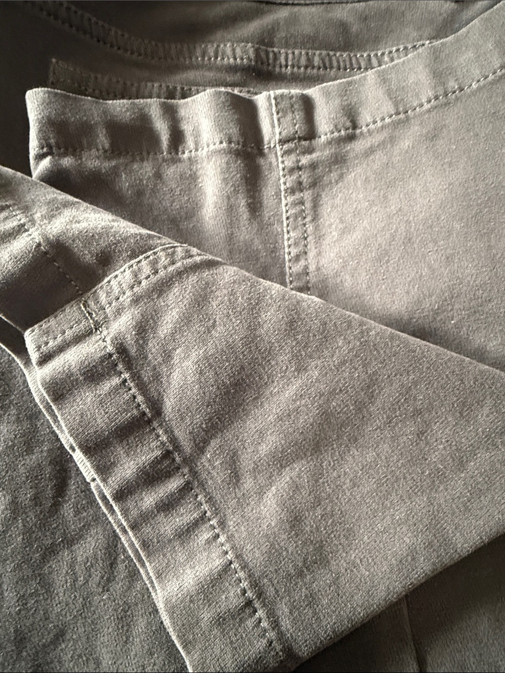 Eileen Fisher Dark Charcoal Straight-Leg Pants - Picture 3 of 10